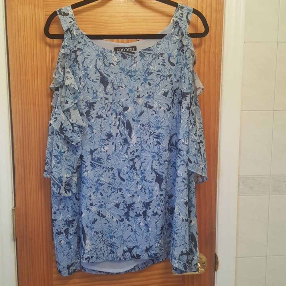 Woman's Cold Shoulder Blouse